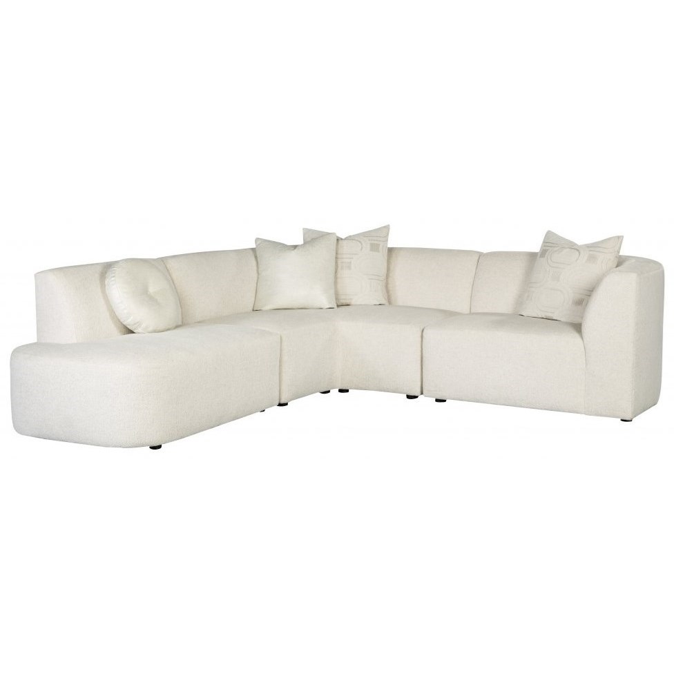 Jonathan Louis Nyla 19613L+19611+19674R EdwardPorcelain Modern 3 Piece